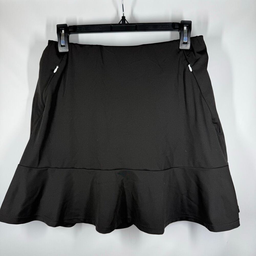 Acegolfs Women's Basic 17 Inch Ruffle Skort UPF50+ size small NWOT